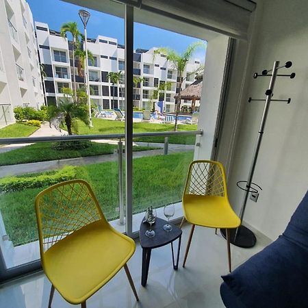 Ferienwohnung Departamento De Lujo En Manzanillo, Planta Baja Frente A La Alberca Exterior foto