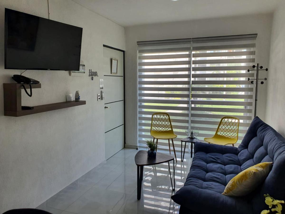 Ferienwohnung Departamento De Lujo En Manzanillo, Planta Baja Frente A La Alberca Exterior foto