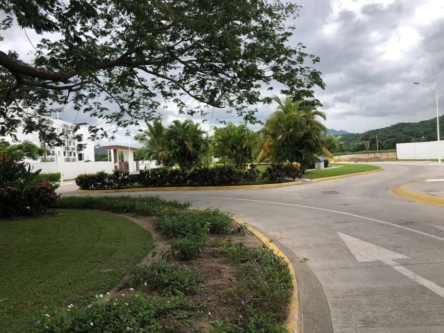 Ferienwohnung Departamento De Lujo En Manzanillo, Planta Baja Frente A La Alberca Exterior foto