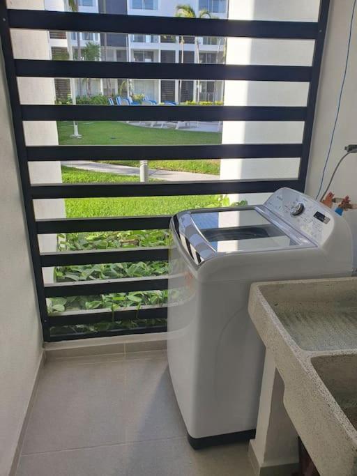 Ferienwohnung Departamento De Lujo En Manzanillo, Planta Baja Frente A La Alberca Exterior foto